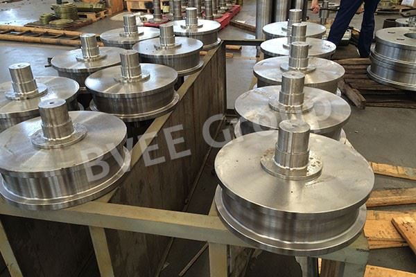 Crane Wheel Assembly Forging Wheel